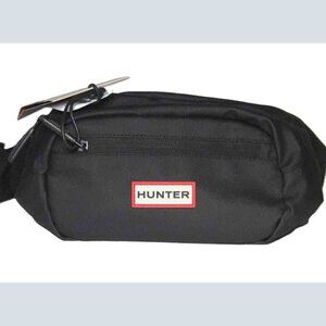 Hunter Crossbody Luggan Waist Bag Fanny Pack Black One Size